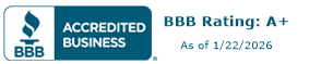 BBB Accredited Business | A+ Rating 2026