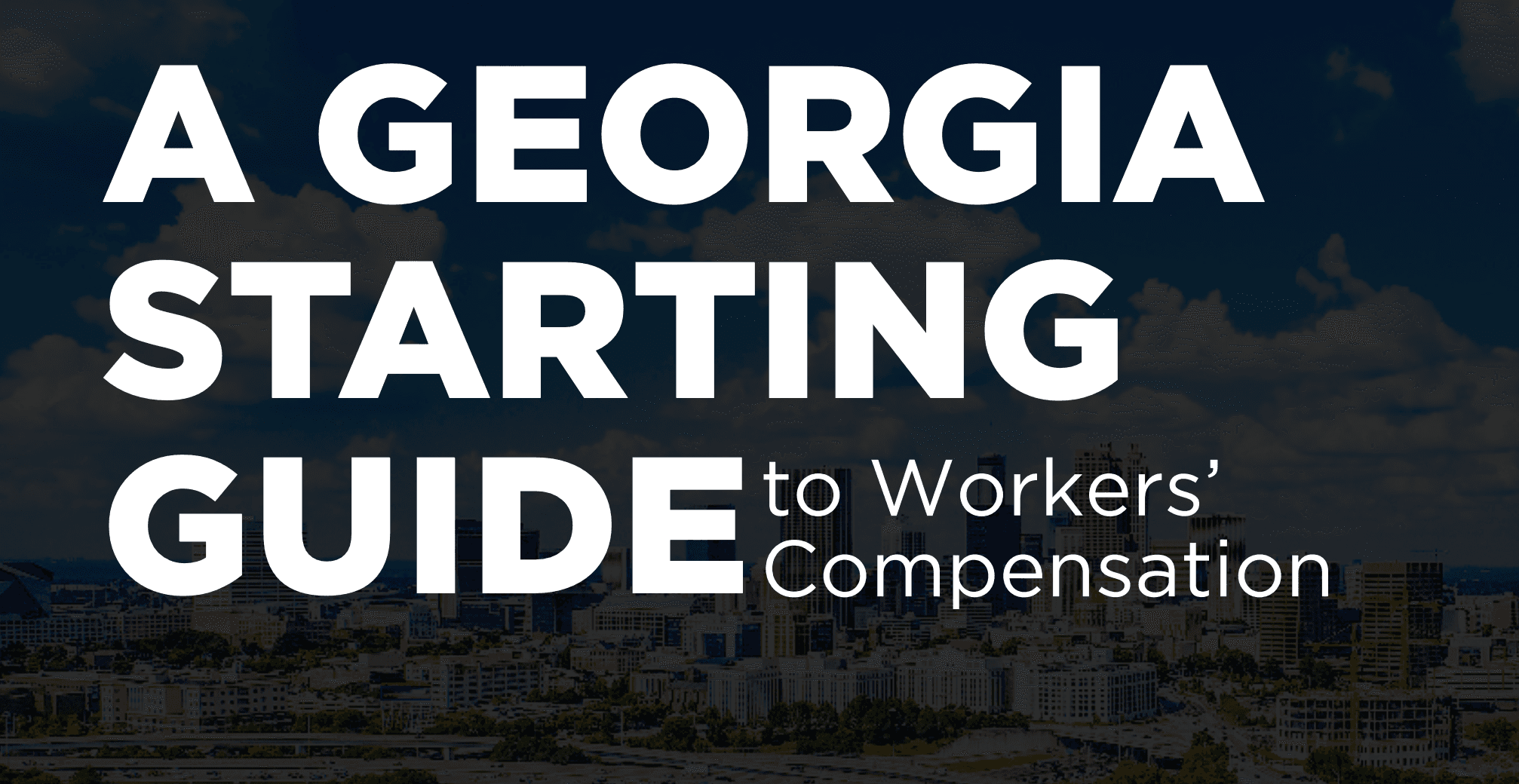 A Georgia starting guide to workers compensation