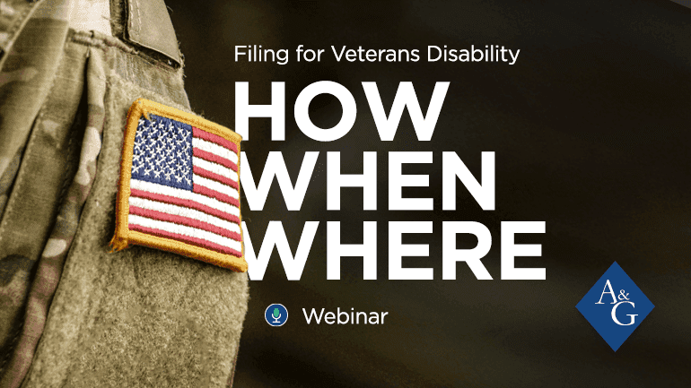 The How, When, and Where of Filing for Veterans Disability